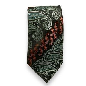 Bruno Conte Big & Tall Paisley Tie